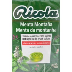 RICOLA CARAMELO MENTA MONTAÑA S/AZUCAR 50 GR