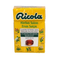 RICOLA CARAMELO HIERBAS SUIZAS S/AZUCAR 50 GR