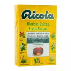 RICOLA CARAMELO HIERBAS SUIZAS S/AZUCAR 50 GR