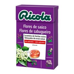 RICOLA CARAMELO FLORES SAUCO S/AZUCAR 50 GR