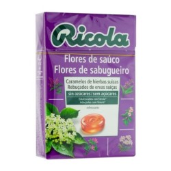 RICOLA CARAMELO FLORES SAUCO S/AZUCAR 50 GR