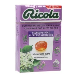 RICOLA CARAMELO FLORES SAUCO S/AZUCAR 50 GR