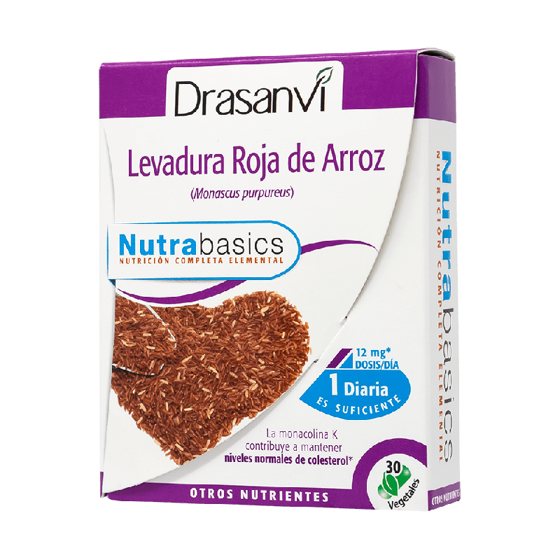 DRASANVI LEVADURA ROJA DE ARROZ 30 CAPSULAS