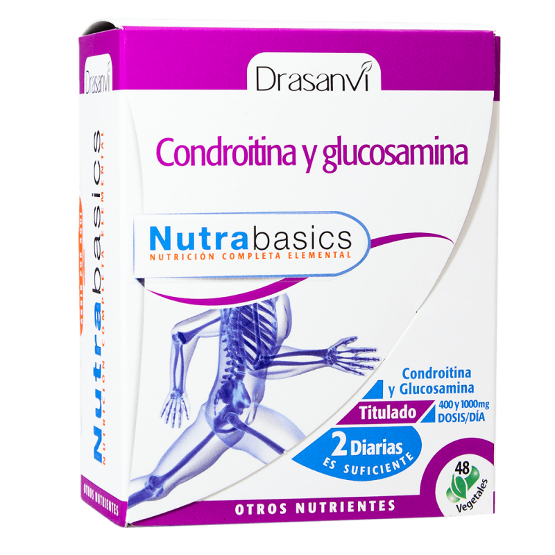 DRASANVI CONDROITINA + GLUCOSAMINA 48 CAPSULAS