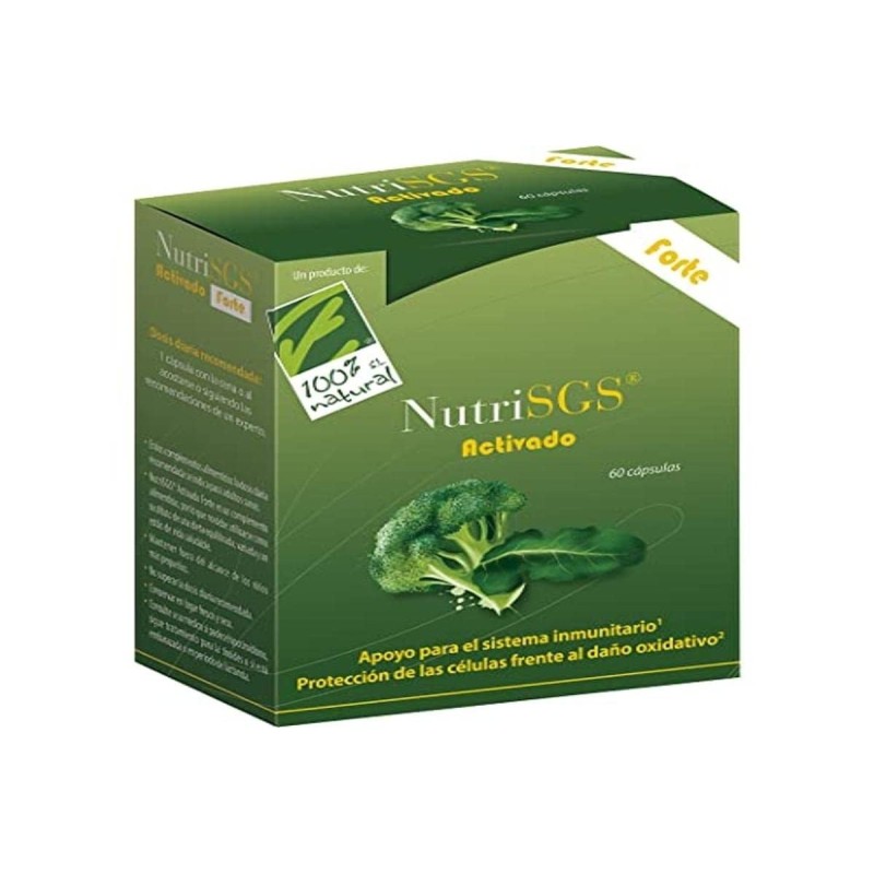100% NATURAL NUTRISGS ACTIVADO 60 CAPSULAS