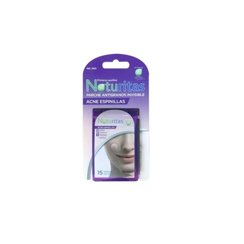 VPNATURA APOSITO ACNE ESPINILLAS 15 UNIDADES