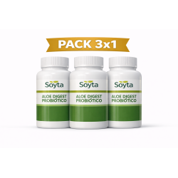 Sotya Aloe Digest 100 Comprimidos Masticables 3x1 | Virtufarma