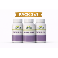 Sotya Espirulina 400 Mg 100 Comprimidos 3x1 | Virtufarma