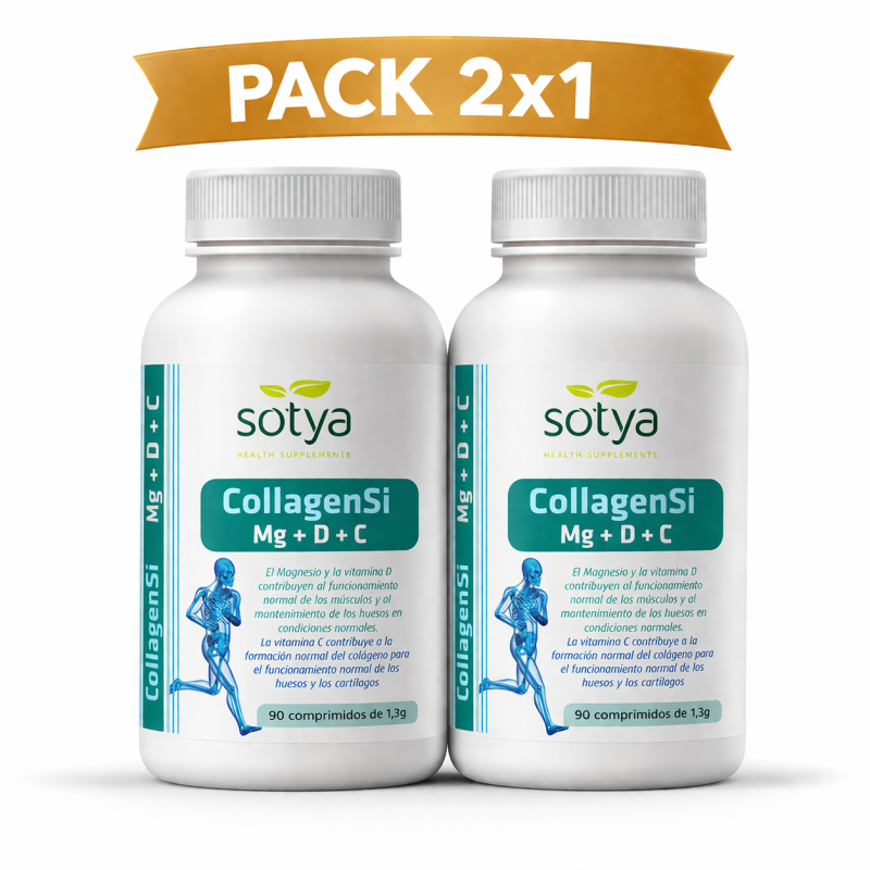 Sotya Colageno Magnesio 90 Comprimidos 2x1 | Virtufarma