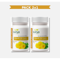 Sotya Diente De Leon 500 Mg 100 Comprimidos 2x1 | Virtufarma