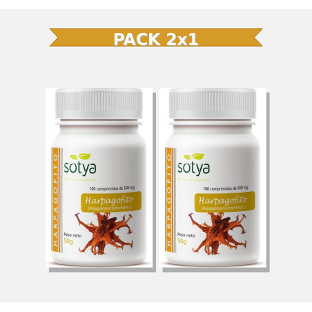 Sotya Harpagofito 500 Mg 100 Unidades 2x1 | Virtufarma