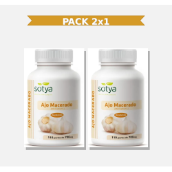 Sotya Ajo Macerado 700 Mg 110 Perlas 2x1 | Virtufarma