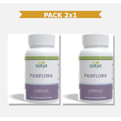 Sotya Pasiflora 500 Mg 100 Comprimidos 2x1 | Virtufarma