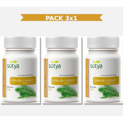 Sotya Cola De Caballo 500 Mg 100 Unidades 3x1 | Virtufarma