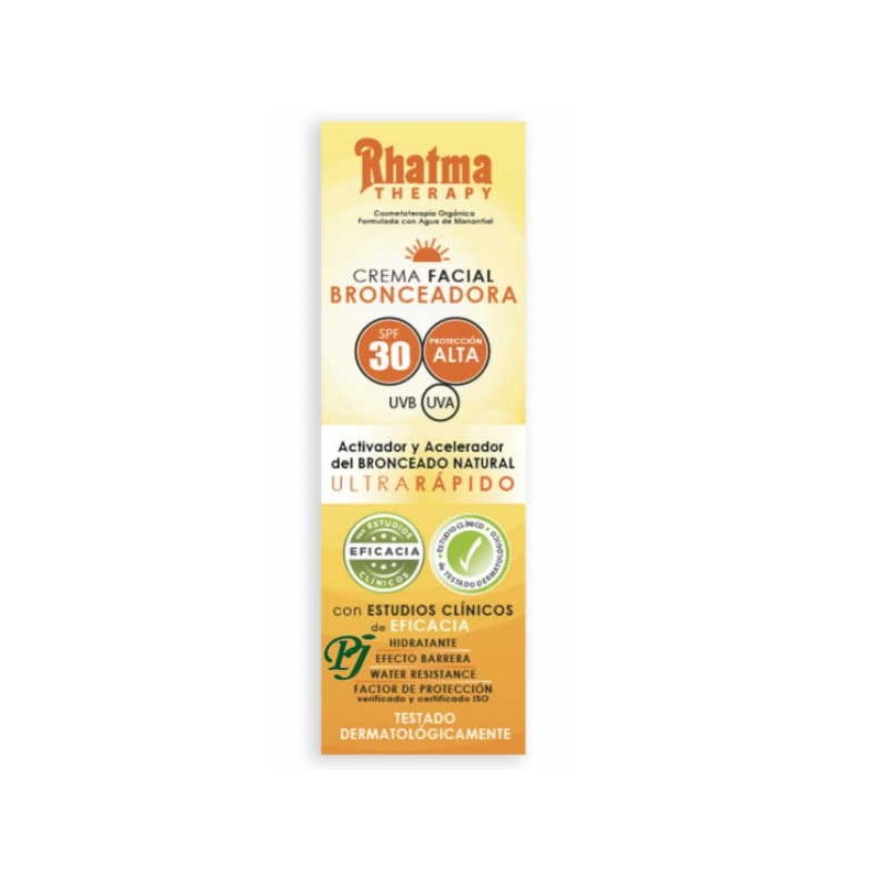 RHATMA CREMA FACIAL BRONCEADORA SPF30 60 ML