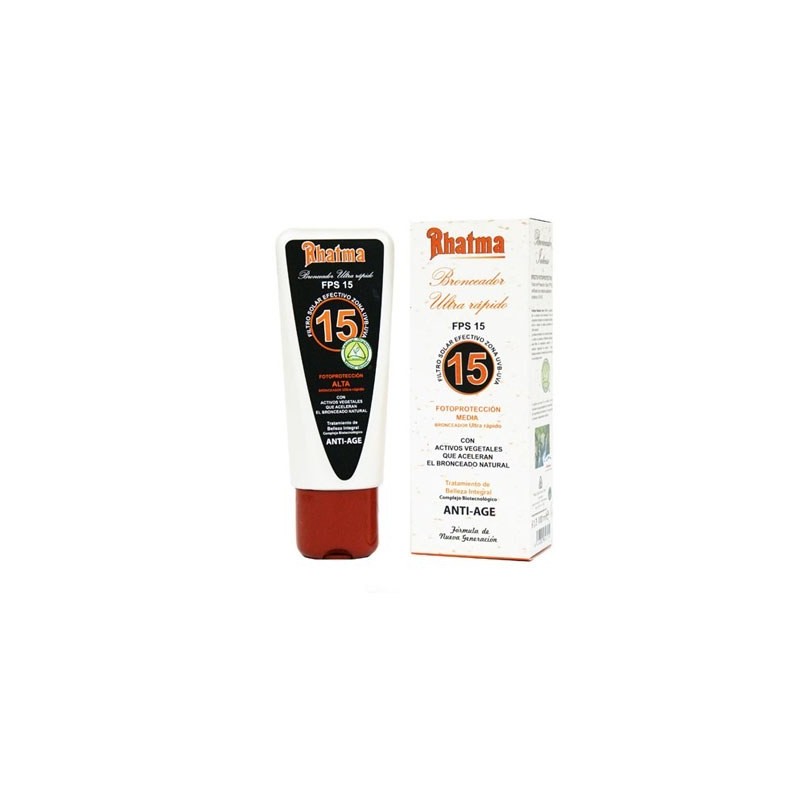 RHATMA BRONCEADOR ULTRA RAPIDO SPF15 100 ML