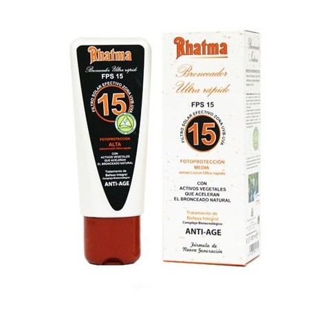 RHATMA BRONCEADOR ULTRA RAPIDO SPF15 100 ML
