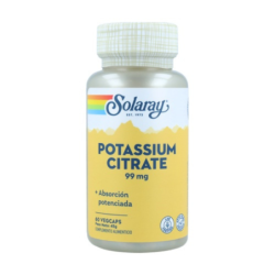 SOLARAY CITRATO DE POTASIO 60 CAPSULAS