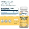 SOLARAY CITRATO DE POTASIO 60 CAPSULAS