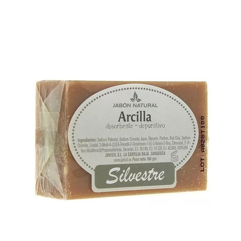 SILVESTRE JABON ARCILLA 100 GRAMOS