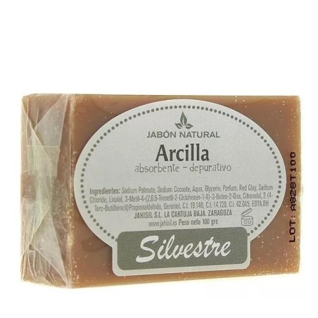 SILVESTRE JABON ARCILLA 100 GRAMOS