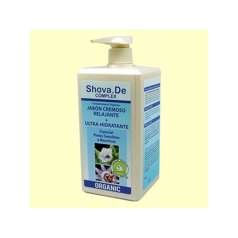 SHOVA.DE JABON CREMOSO RELAJANTE 1 LITRO