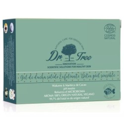DR. TREE GEL DUCHA SOLIDO EXFOLIANTE 120 GRAMOS