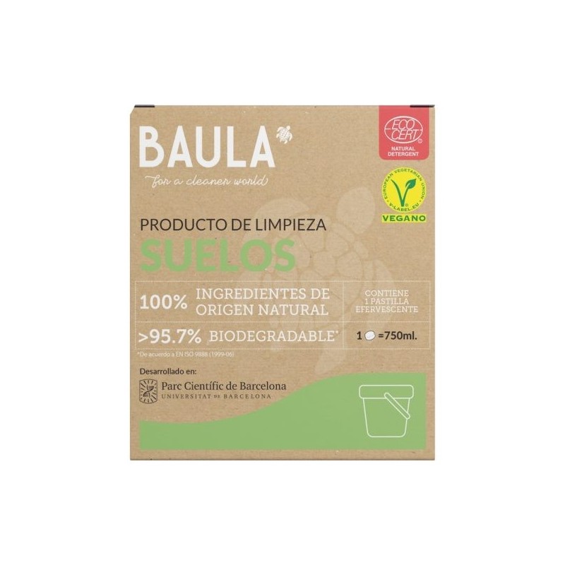 BAULA LIMPIADOR SUELOS PASTILLA 1 LITRO