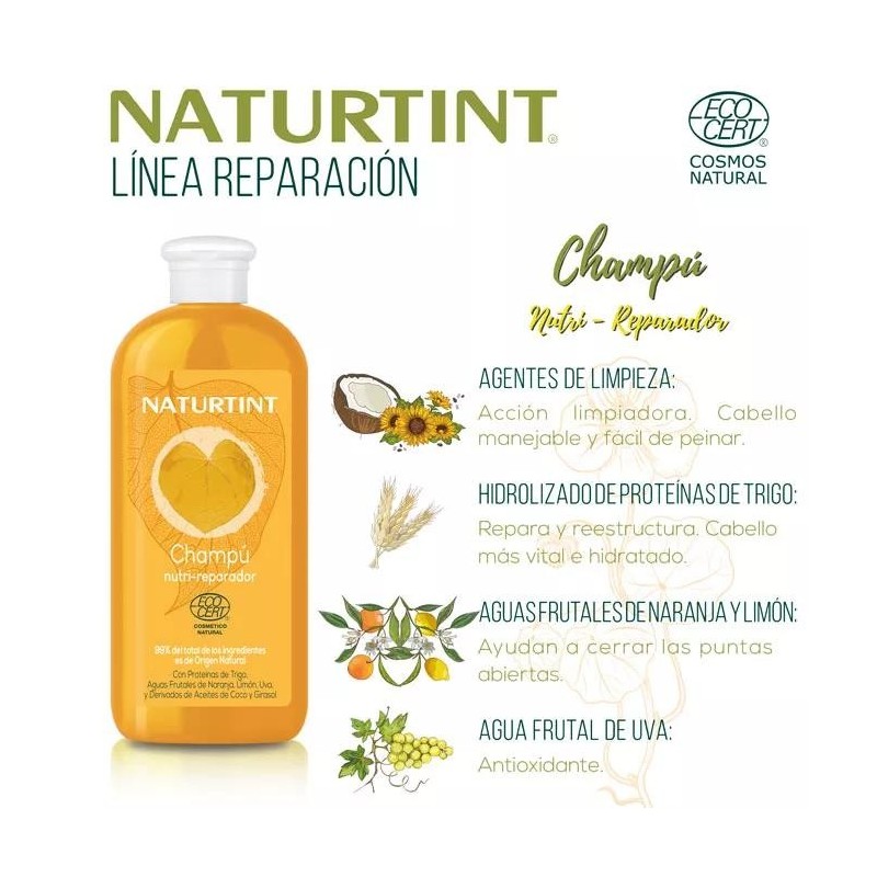 NATURTINT CHAMPU NUTRI-REPARADOR 330 ML