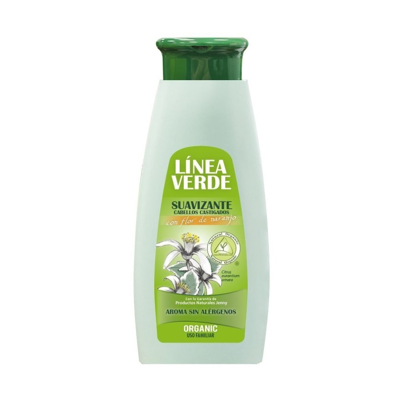 LINEA VERDE CHAMPU SUAVIZANTE FLOR NARANJO 350 ML