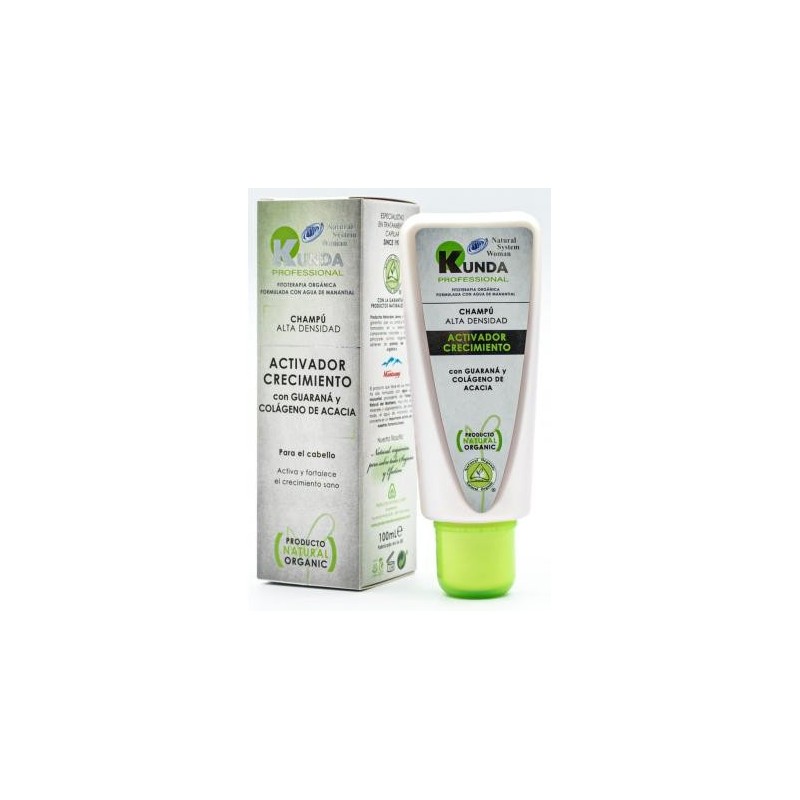 KUNDA CHAMPU ACTIVADOR CRECIMIENTO GUARANA 100 ML