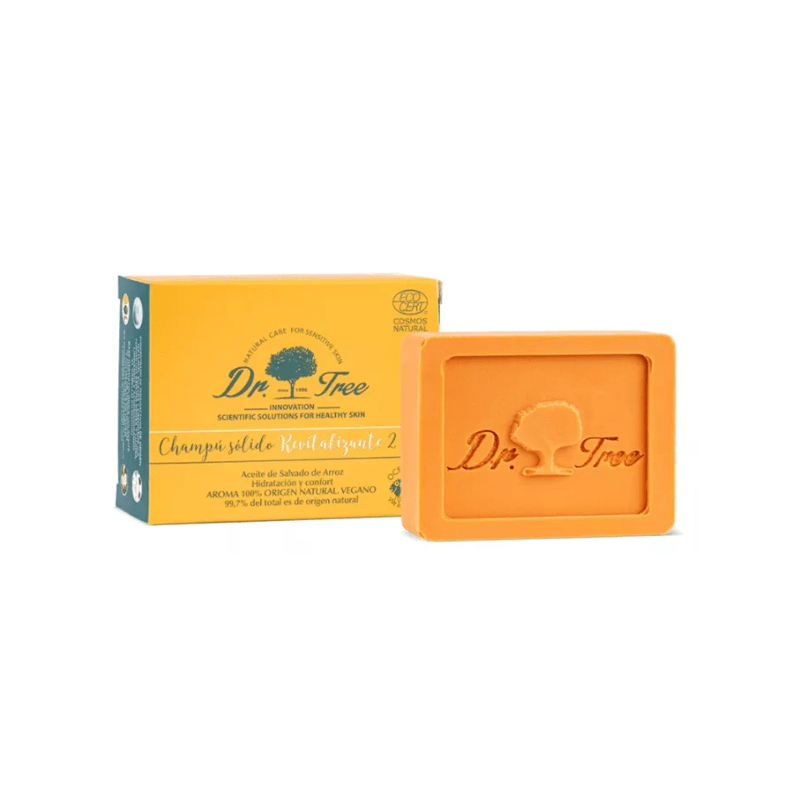 DR. TREE CHAMPU SOLIDO REVITALIZANTE 75 GRAMOS