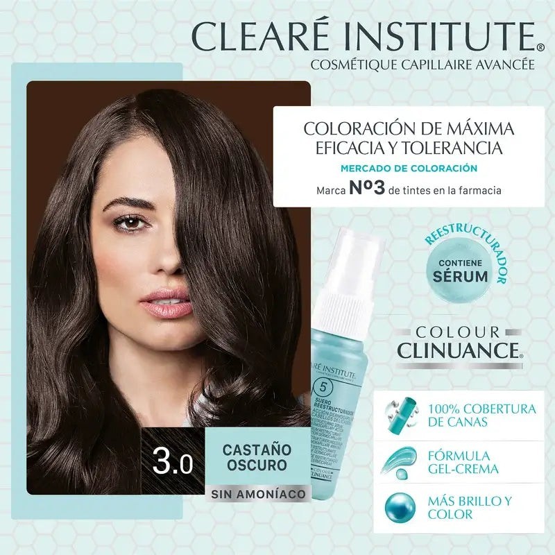 COLOUR CLINUANCE TINTE 3.0 CASTAÑO OSCURO