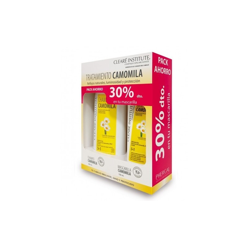 CLEARE INSTITUTE PACK CAMOMILA CHAMPU + MASCARILLA